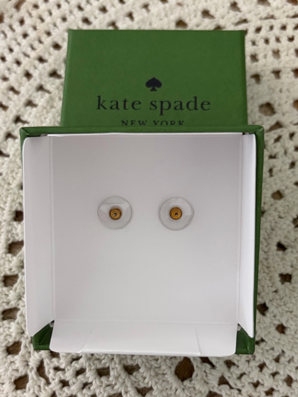 Kate Spade “All Tied Up” Studs NIBox - Picture 5 of 5
